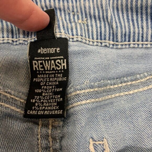 American Original Rewash Brand Denim Short - Picture 6 of 7